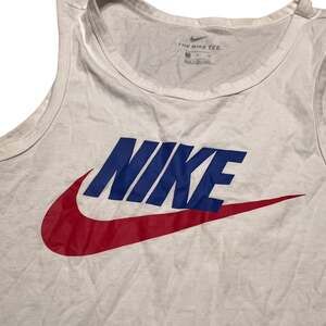 Nike Sportswear Graphic Logo Tank Top White Size S